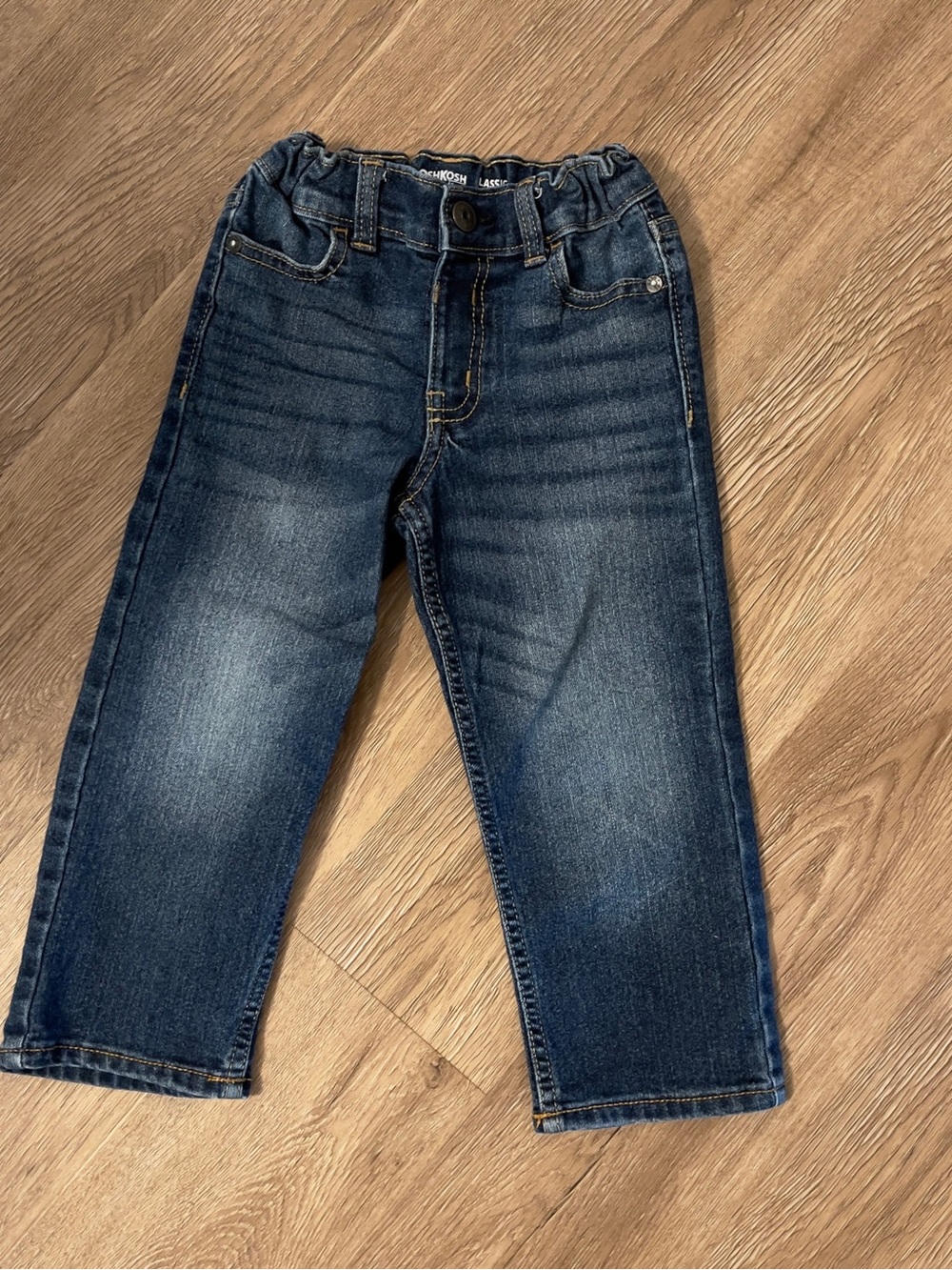 OshKosh B'gosh Medium Blue Elastic Waist Kids Jeans